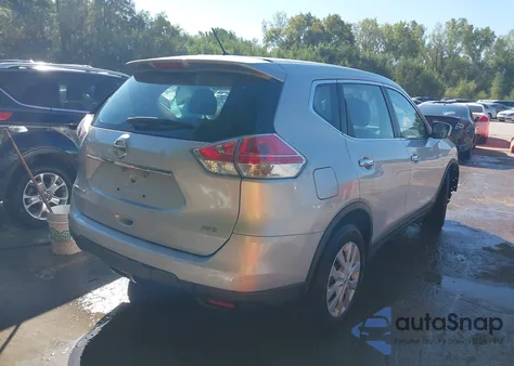 2015 Nissan Rogue S/Sl/Sv z USA, uszkodzony, nr VIN KNMAT2MVXFP510823